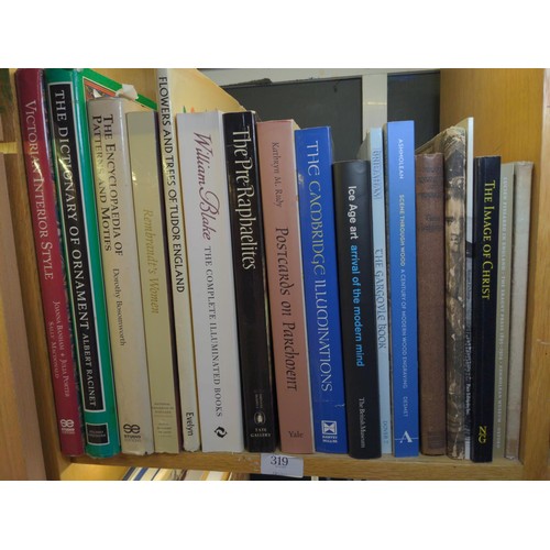 319 - 2 x cubes of large reference books Art and world culture inc william blake, Egypt, the holly land et... 