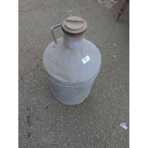 60 - Vintage fuel can. H55cm