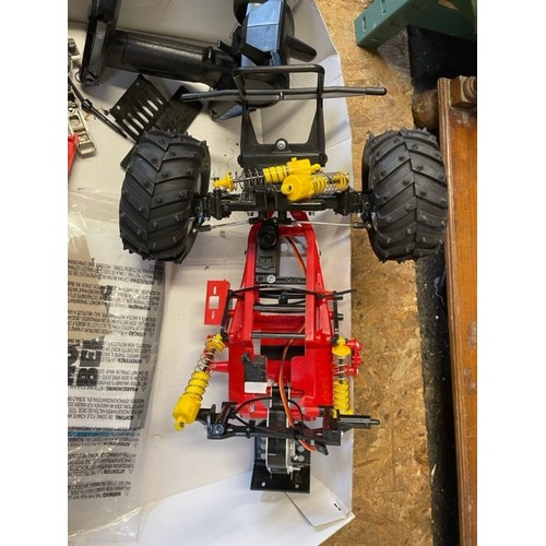 103 - Tamiya 2015 re-release version of the Monster Beetle RC off road car (Kit Not complete, parts missin... 