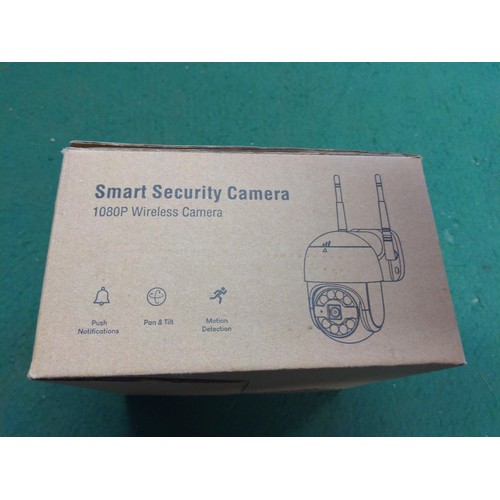 186 - 1080p wireless security camera, unused.