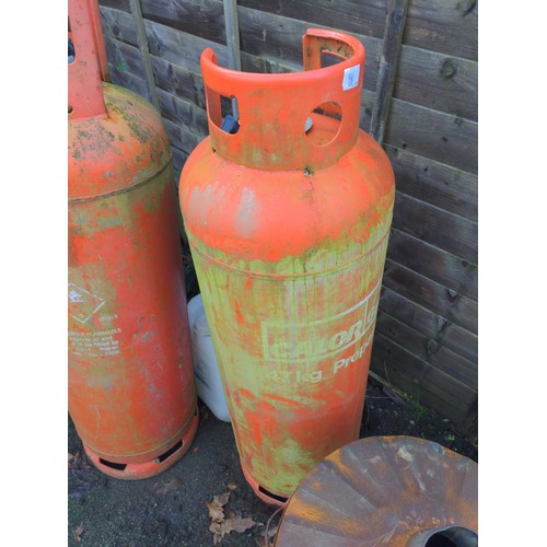 75 - Calor gas 47kg empty gas bottle