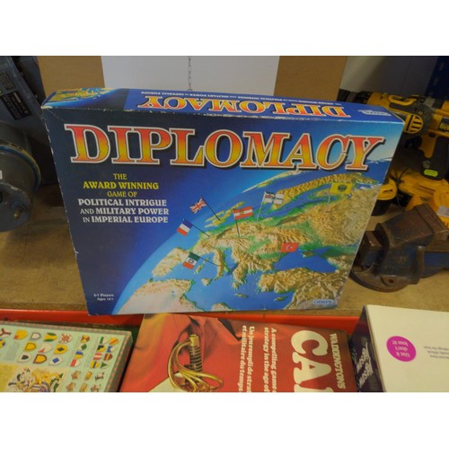 237 - 7 vintage games including Diplomacy, Campaign etc.