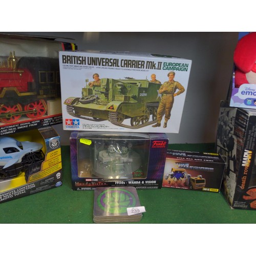 239 - Selection of collectable models & vehicles