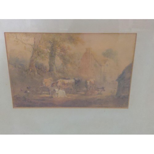 386 - H. Earp Snr. (BRITISH, 1831 - 1914) Two gilt framed country artworks (due to restrictions of glass a... 