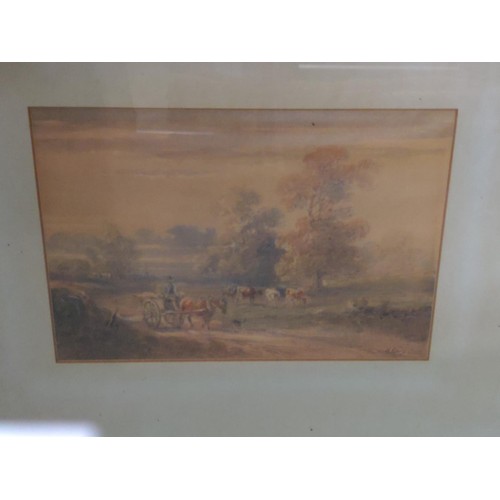 386 - H. Earp Snr. (BRITISH, 1831 - 1914) Two gilt framed country artworks (due to restrictions of glass a... 