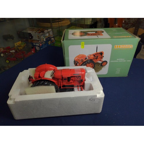 625 - Nuffield Universal Four DM- 1958. die cast tractor with box