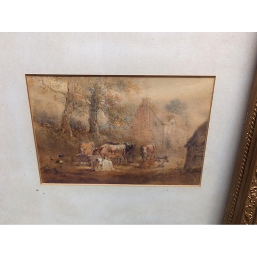 386 - H. Earp Snr. (BRITISH, 1831 - 1914) Two gilt framed country artworks (due to restrictions of glass a... 