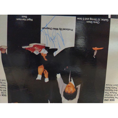 535 - Blondie, Parallel Lines, Vinyl LP album CDL 1192-B signed in biro to the front and back covers by al... 