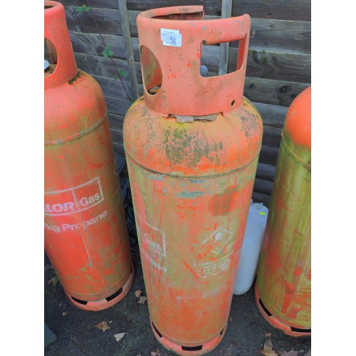 32 - Calor gas 47kg empty gas bottle