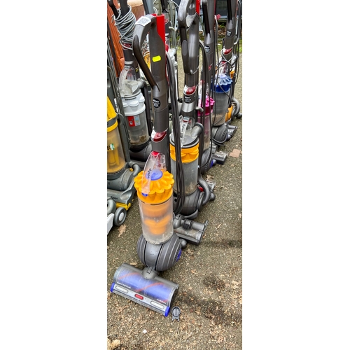 67 - Quantity of five Dyson vacuum cleaners inc DC40 X 2, DC25 X 2 & one other