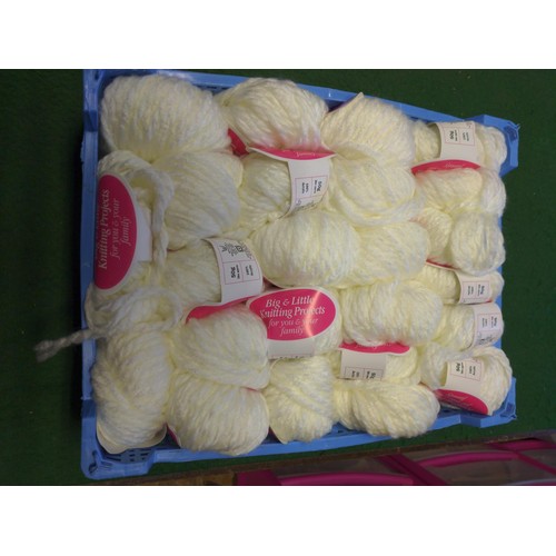 240 - 24x 50g of Off White yarn