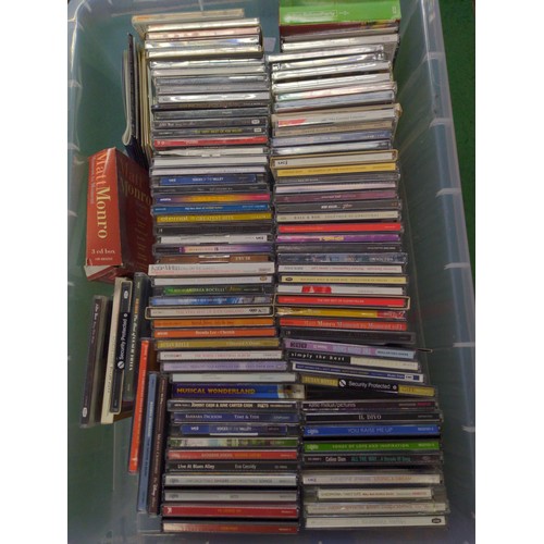 122 - Collection of compact discs with various music inc. Jonny Cash, Phil Collins, Neil Diamond etc.