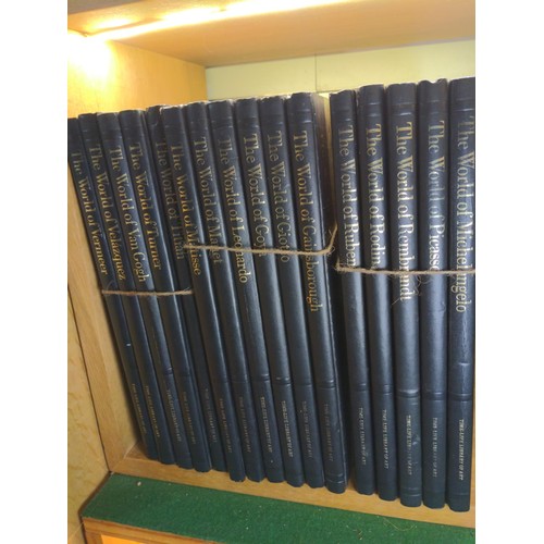 329 - Twenty three volumes of Time Life Library of Art, various artists