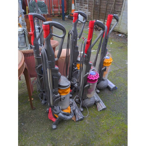 67 - Quantity of five Dyson vacuum cleaners inc DC40 X 2, DC25 X 2 & one other