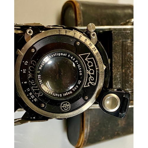 420 - Nagel Vollenda bellows camera 70/1 with serial No.2286331. 120 film known to be 1933 just prior to K... 