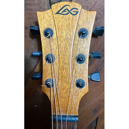 466A - LAG Tramontane T66A parlour size acoustic Guitar in excellent condition. With luxury lined quality R... 