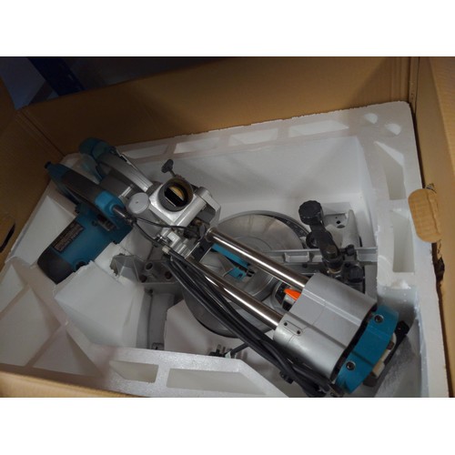 136 - Makita LS0815FLN 216mm Slide Compound Mitre Saw with Laser in box 240v