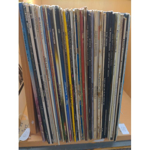 297 - Approx. 50 vinyl LPs, soul & motown inc. Earth Wind & Fire & Donna Summer.