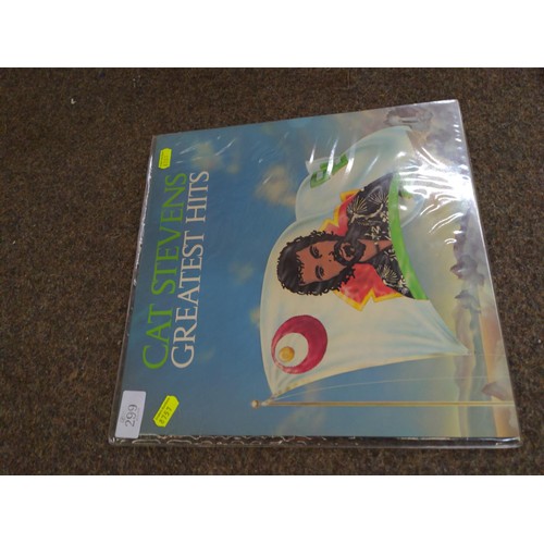 299 - Quantity of vinyl with water damage, Rock & pop collection of Approx. 36 LP's Inc Marvin Gaye, B... 