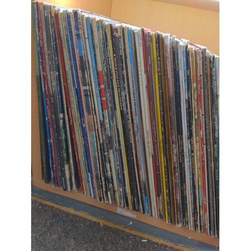 295 - Approximately 66 rock LPs inc. Genesis, Boomtown Rats, Fleetwood Mac, U2 & Mike Oldfield etc.