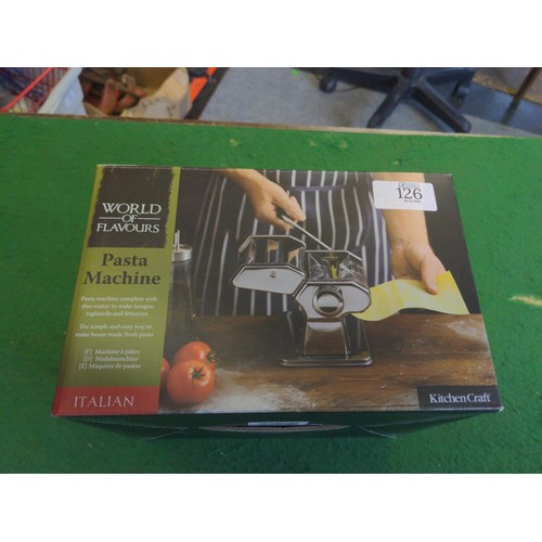 126 - World of flavours pasta machine