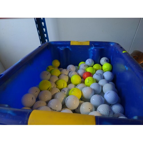 167 - Large Quantity of Approx. 500 named golf ball's Inc Pinnacle, AON, Slazenger, Foot joy golf shoes, G... 