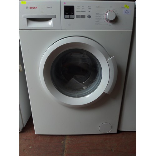 245 - Bosch maxx 6 washing machine 