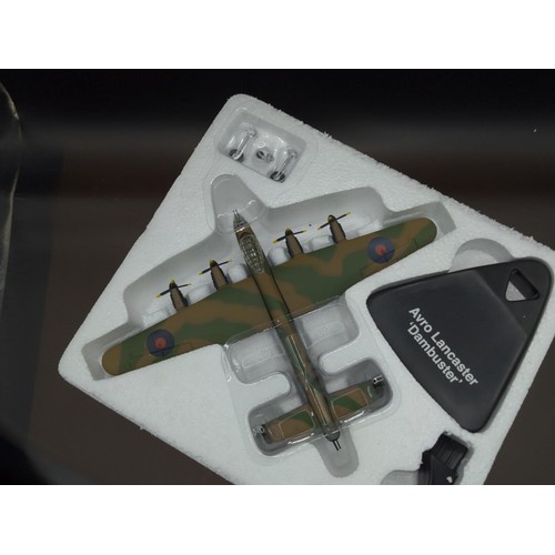 597 - Avro Lancaster Dam Buster airplane with booklet and box