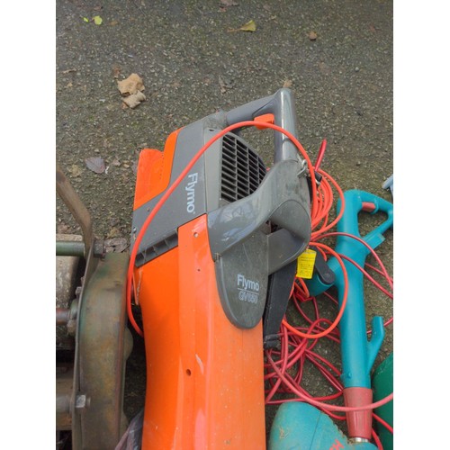 59 - Flymo GV650 garden vac/blower + Bosch strimmer