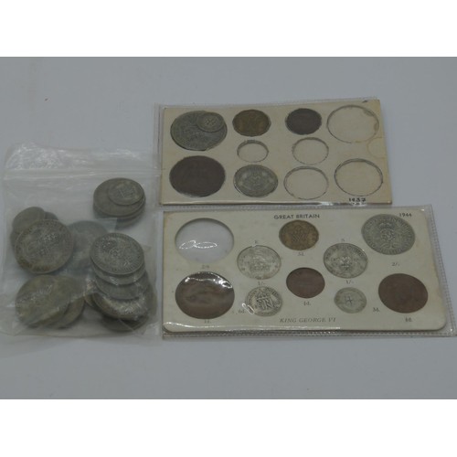 734 - British silver and other coins