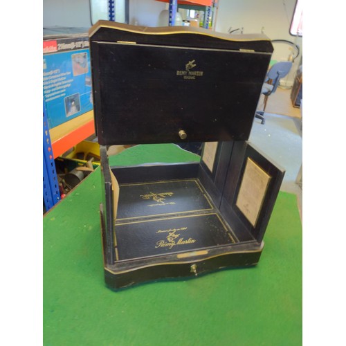 347A - Remy Martin Cognac lockable display case