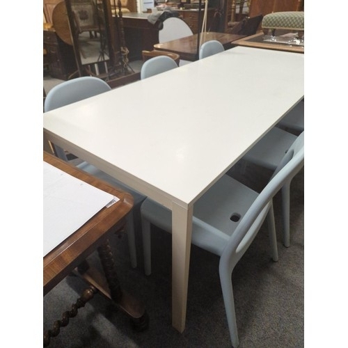 390 - Ikea Melltorp table 175cm x 75.5cm x H 74cm