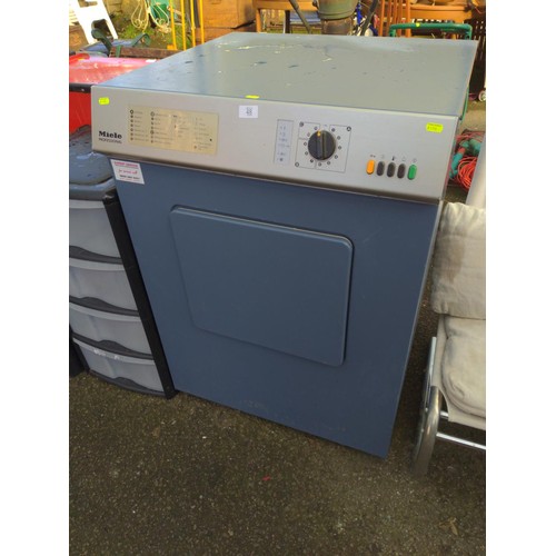 1362 - Large commercial Mielie Professional tumble dryer Type-T6185 W74 x D71 x H103cm