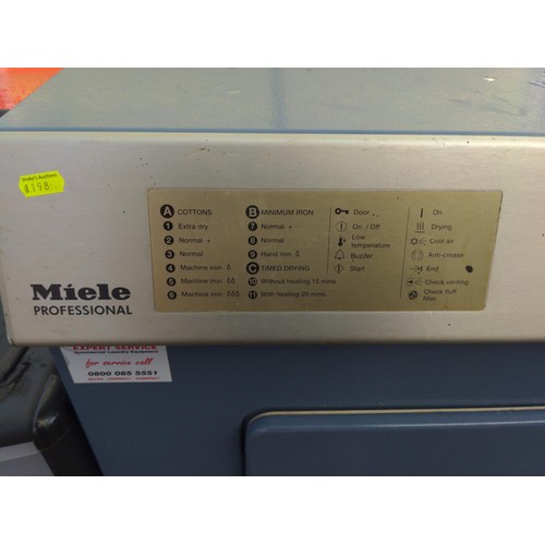 1362 - Large commercial Mielie Professional tumble dryer Type-T6185 W74 x D71 x H103cm