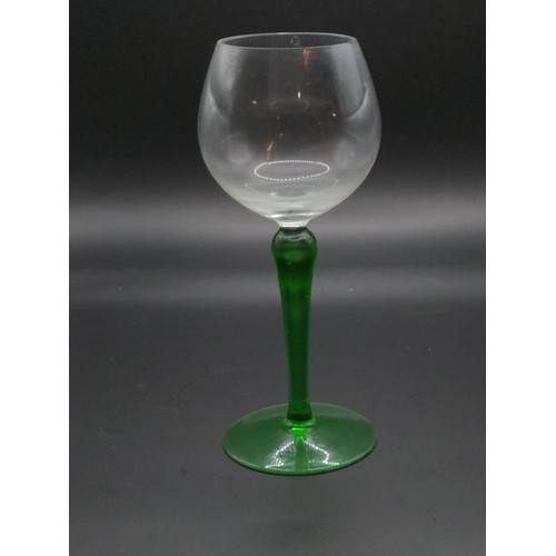 301 - Assorted glass ware inc, candle holders, celery glass etc..,