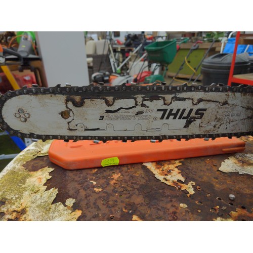 1098 - Sthil MS19T petrol chainsaw 