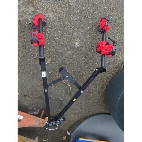 1158 - Tow bar mounted bike rack for 3 x bikes