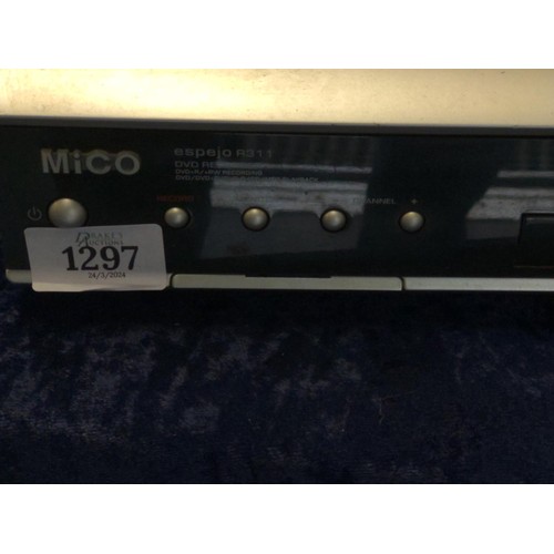 1297 - Mico DVD recorder ESPEJOR311