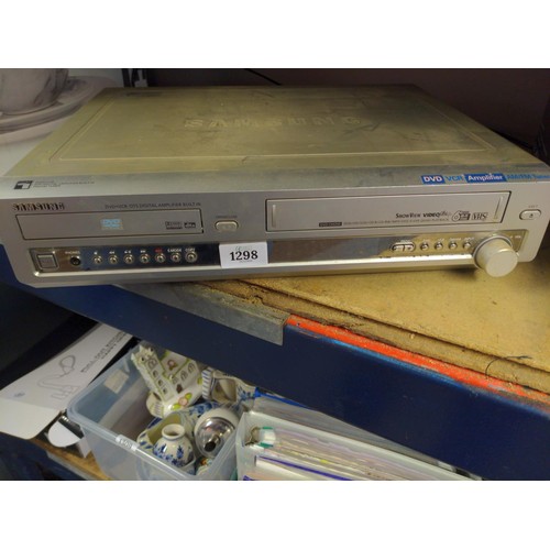 1298 - Samsung DVD VCR recorder 