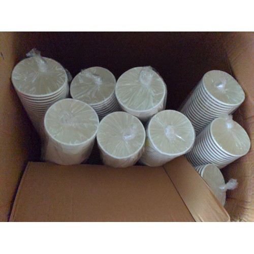 1361 - Quantity of food and drink packaging Inc Cake boxes, cups, tin trays, large plastic containers. ... 