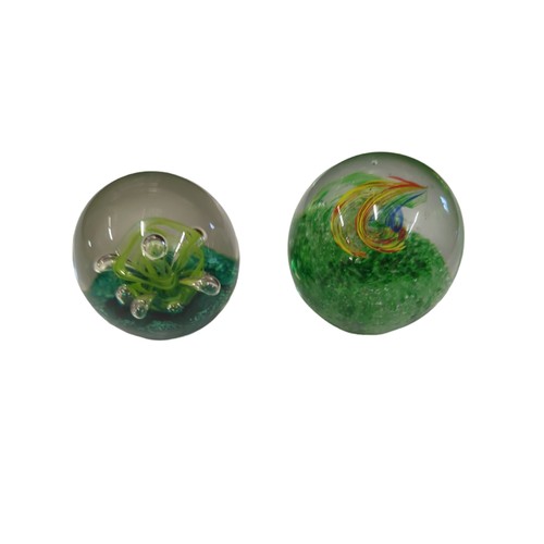 57 - Glass paper weights inc. mille fiore and Caithness 11 in total