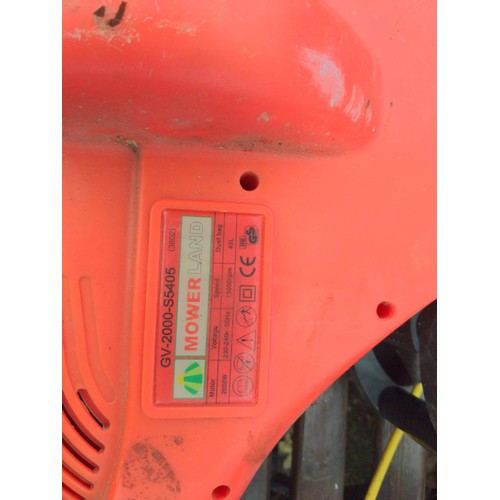 1209 - Mower Land Blower / Vac