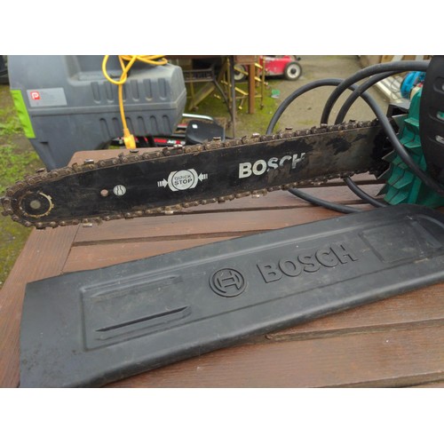 1226 - Bosch chainsaw and katsu blower