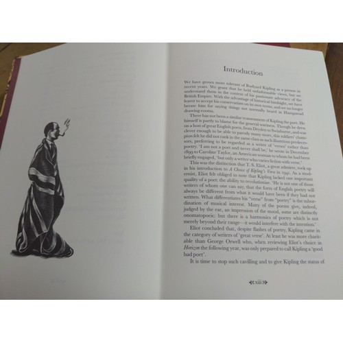 211 - The Folio Poets, Kipling 2004 edition in presentation box