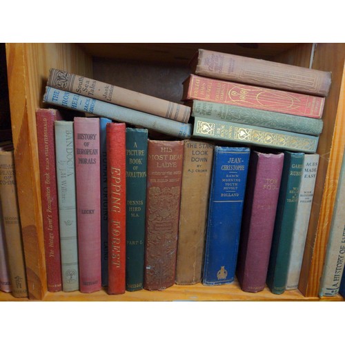 214 - 30 hard back books & 1 paperback, inc The Cloister & The Hearth. Tom Fool & A picture bo... 