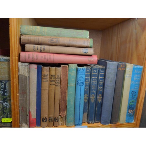 216 - 34 various hardback books inc The Life of the Fields & More about Wild Nature