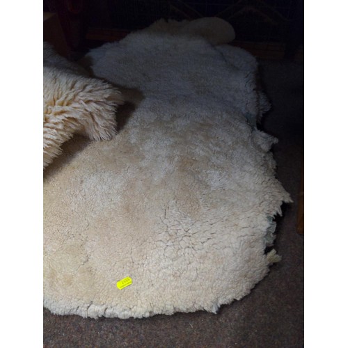 258 - 5 various sheepskins