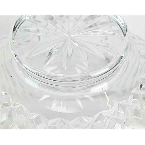 68 - Waterford crystal punch bowl, no cups or ladle dia.24.5 x ht16cm