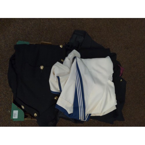 266 - Naval tunic, pair of trousers  & 4 jackets 