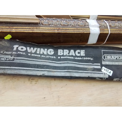 1233A - Solid tow bar towing brace in bag